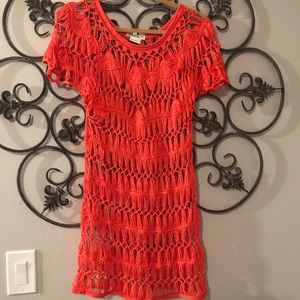 Crochet cover up- like new